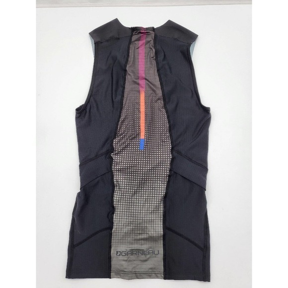 Louis Garneau Men's Pro Carbon‎ Triathlon Top -L-Pop Lycra and ColdBlack UV Prot - Picture 3 of 10